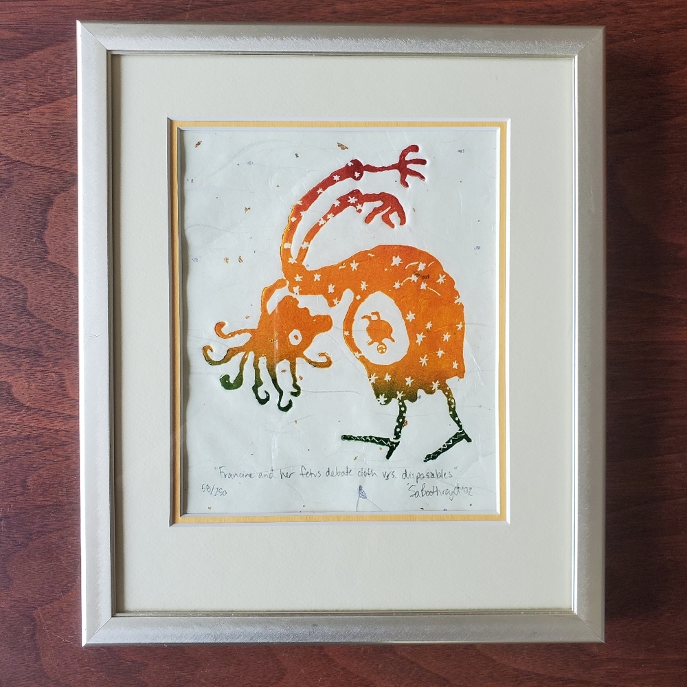 Sa Boothroyd Lithograph Limited Edition Print Signed Numbered 58/250